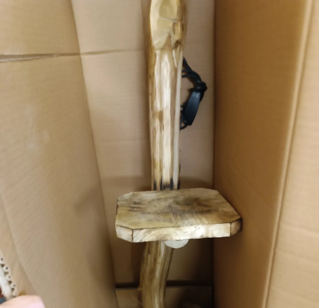 Stojacia lampa Arbor I 140 cm hnedá