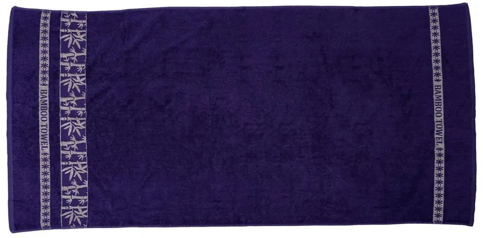 Bambusový uterák BAMBOO 50x90 cm fialový, 70% bambusové vlákno | 30% bavlna