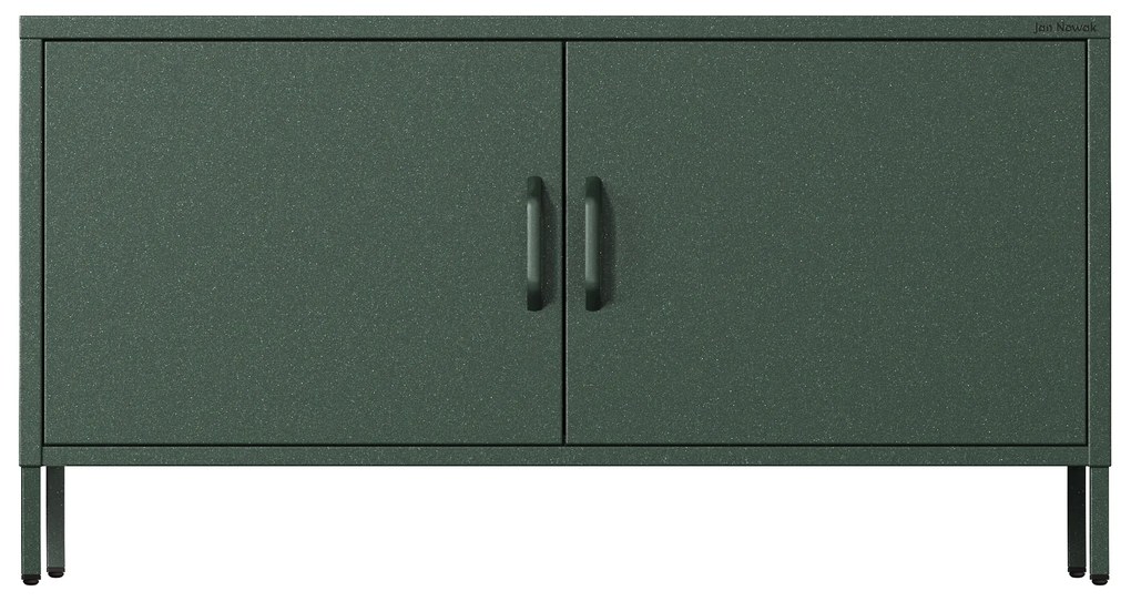 TV stolík na nožičkách ROSA, 1150 x 595 x 400 mm, Modern: fľaškovo zelená farba