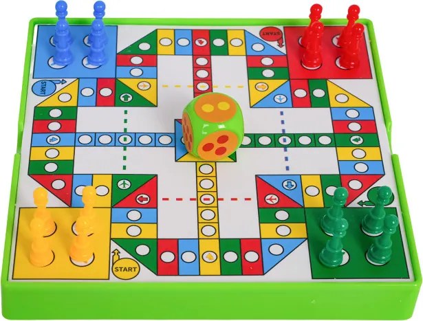 Spoločenská hra LUDO Žaba zelená