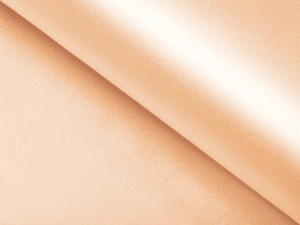 Biante Saténové prestieranie na stôl polyesterový Satén LUX-L046 Béžové 35x45 cm