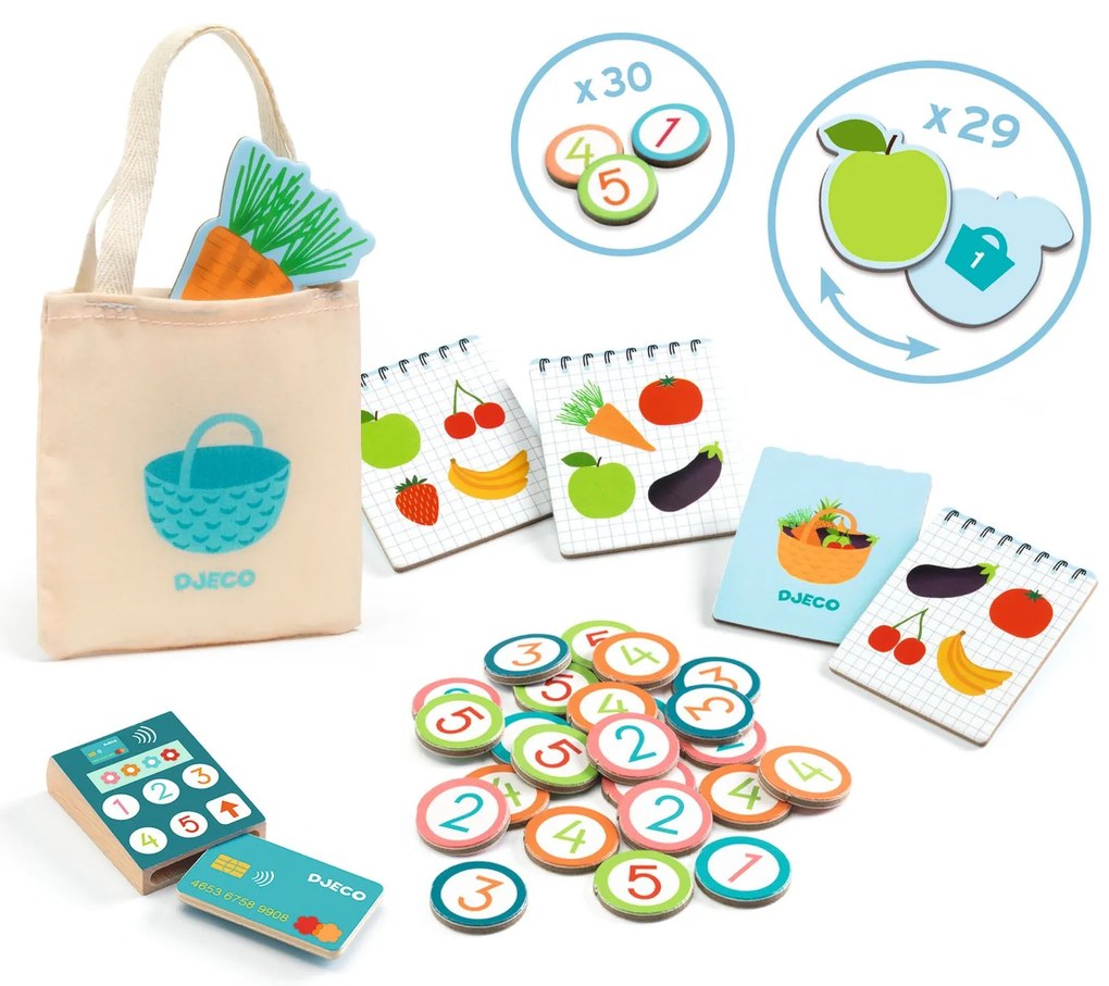 Detský stánok s ovocím a zeleninou – Léa & Milo