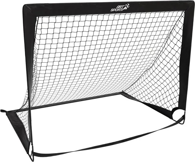 Sada skladacích futbalových bránok Goal Master 2 ks - čierna