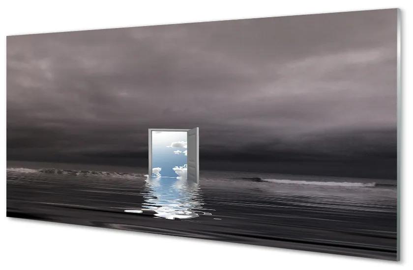 Nástenný panel  Sea dvere neba 140x70 cm