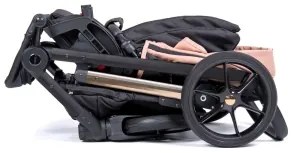 Kočík Coletto Axiss Gold AX-04 Gold - zlatá konštrukcia