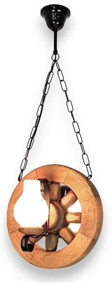 Brilagi - Luster na reťazi ROATA 2xE14/40W/230V buk