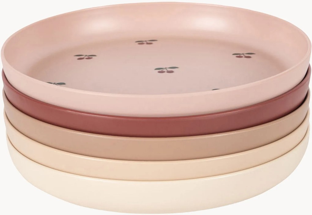 Detské taniere Cherry, 5 ks