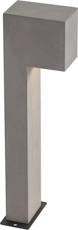 Moderný vonkajší stĺpik sivý 65 cm IP44 - Pompei