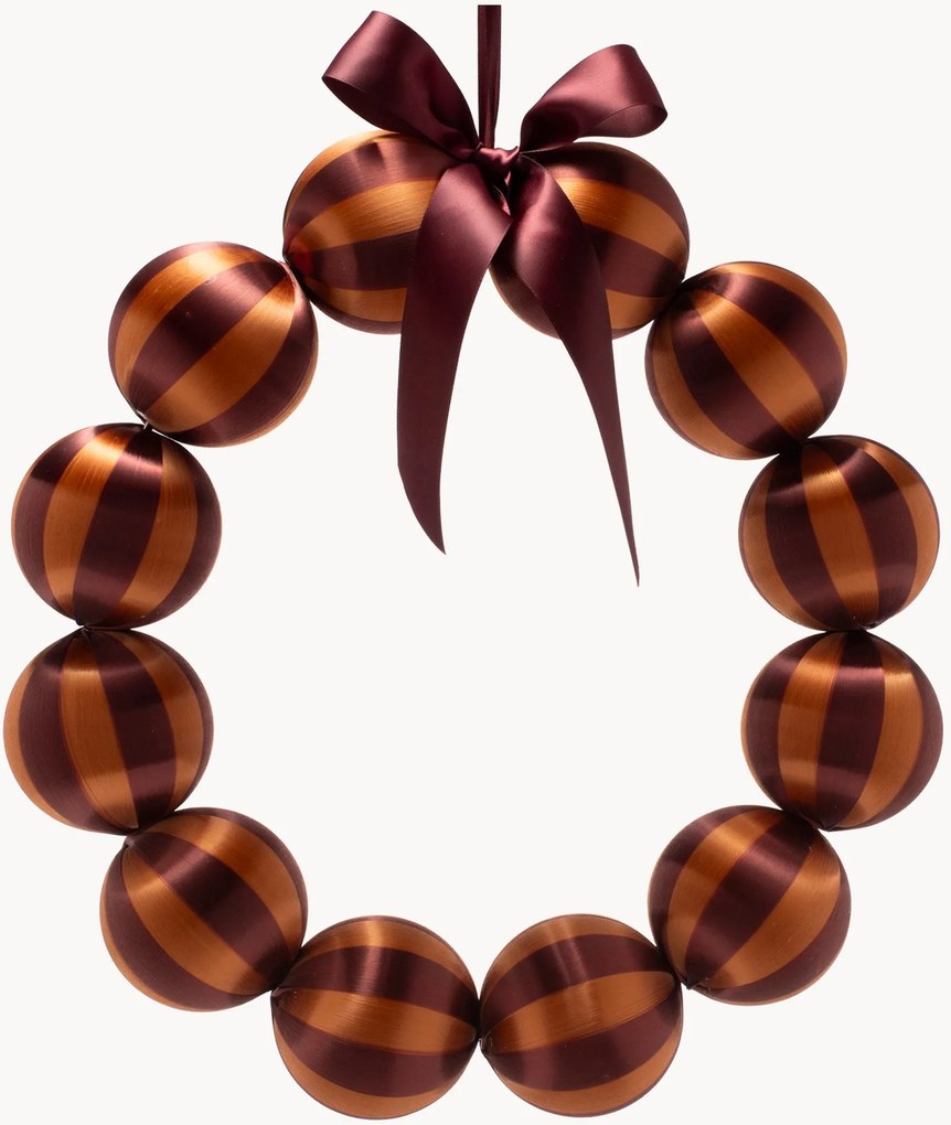 Vianočný veniec Baubles, v rôznych veľkostiach