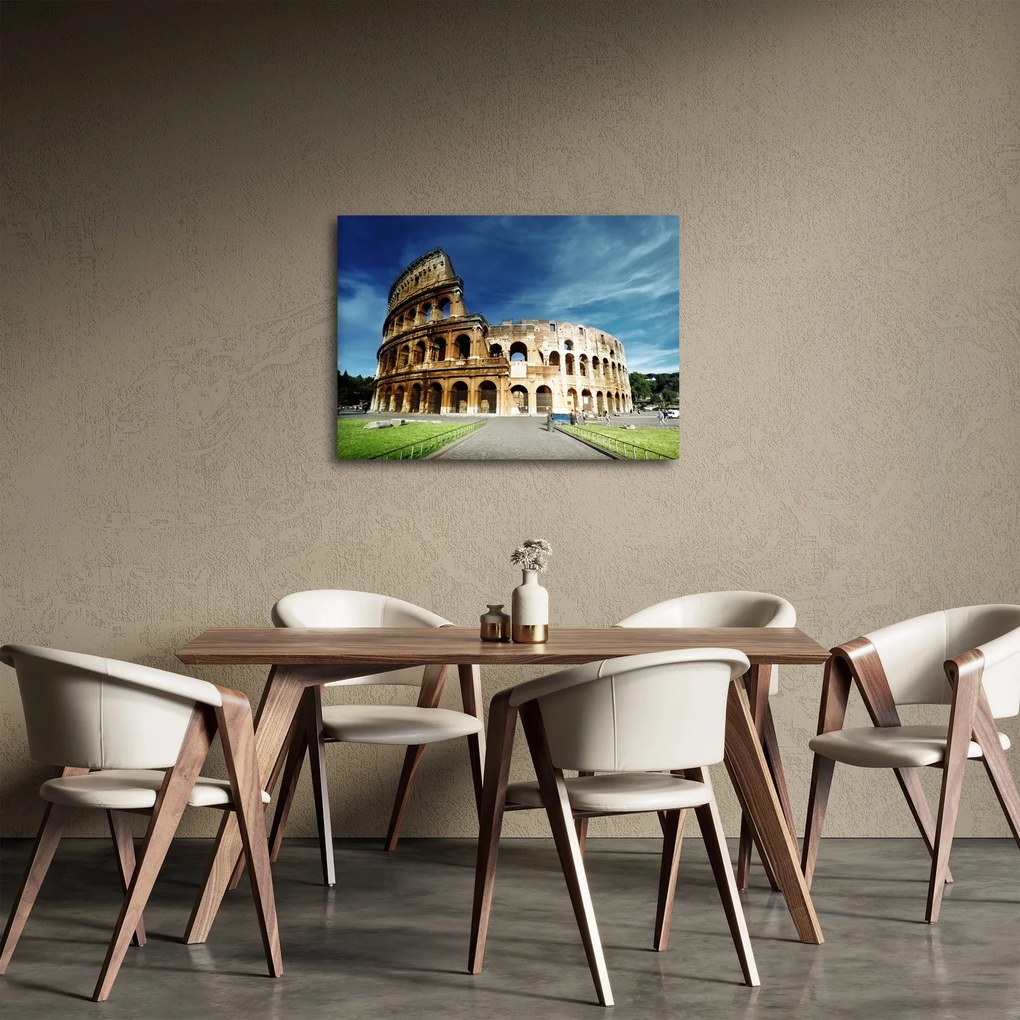 Obraz - Koloseum v Ríme, Taliansko (70x50 cm)