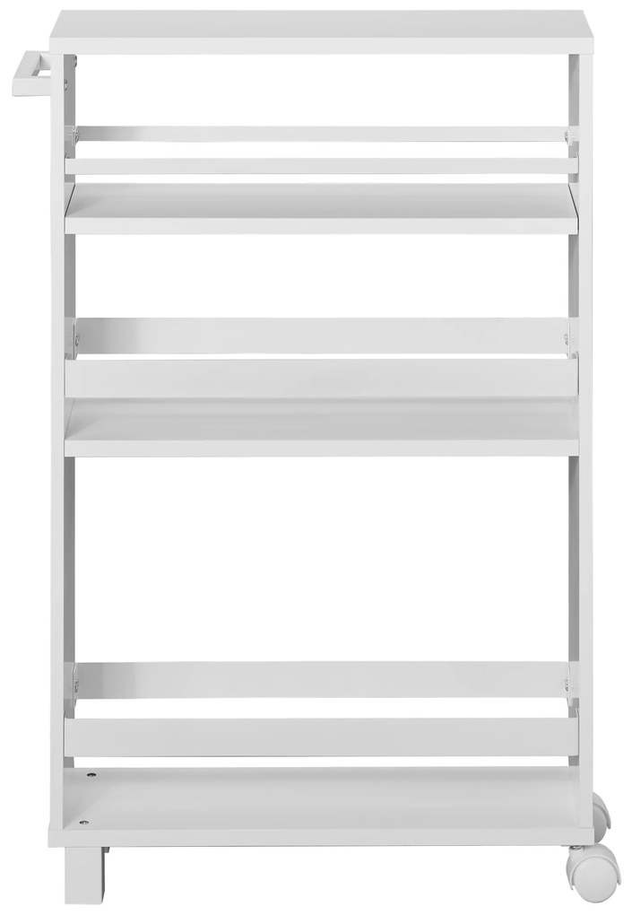 Livarno home Kuchynský vozík (biela) (100376381)