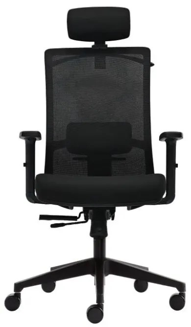 Kancelárska ergonomická stolička DVIS — látka, sieť, viac farieb Zelená