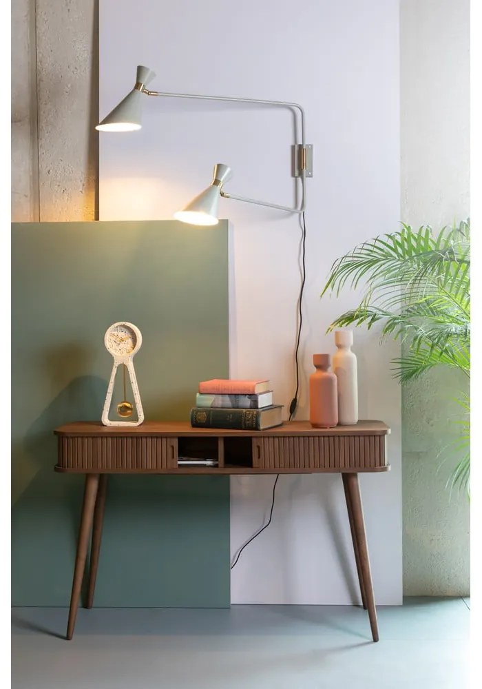 Hnedý konzolový stôl Zuiver Barbier, dĺžka 120 cm