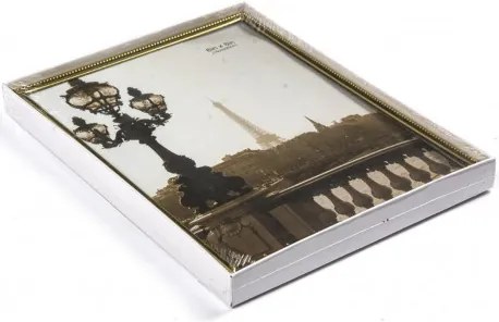 Kovový fotorám 15x20 zlatý