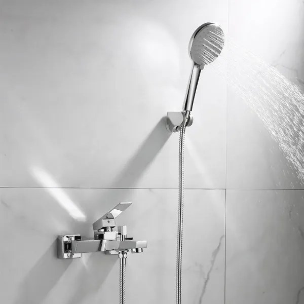 Aqualine - Vaňová batéria RITMO lesklý chróm