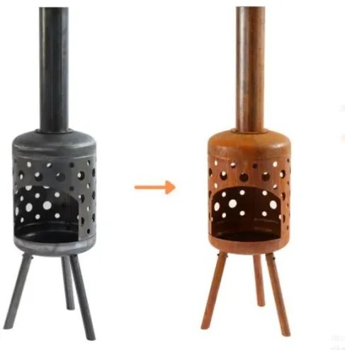 Ohnisko s komínom Gozo Garden 30