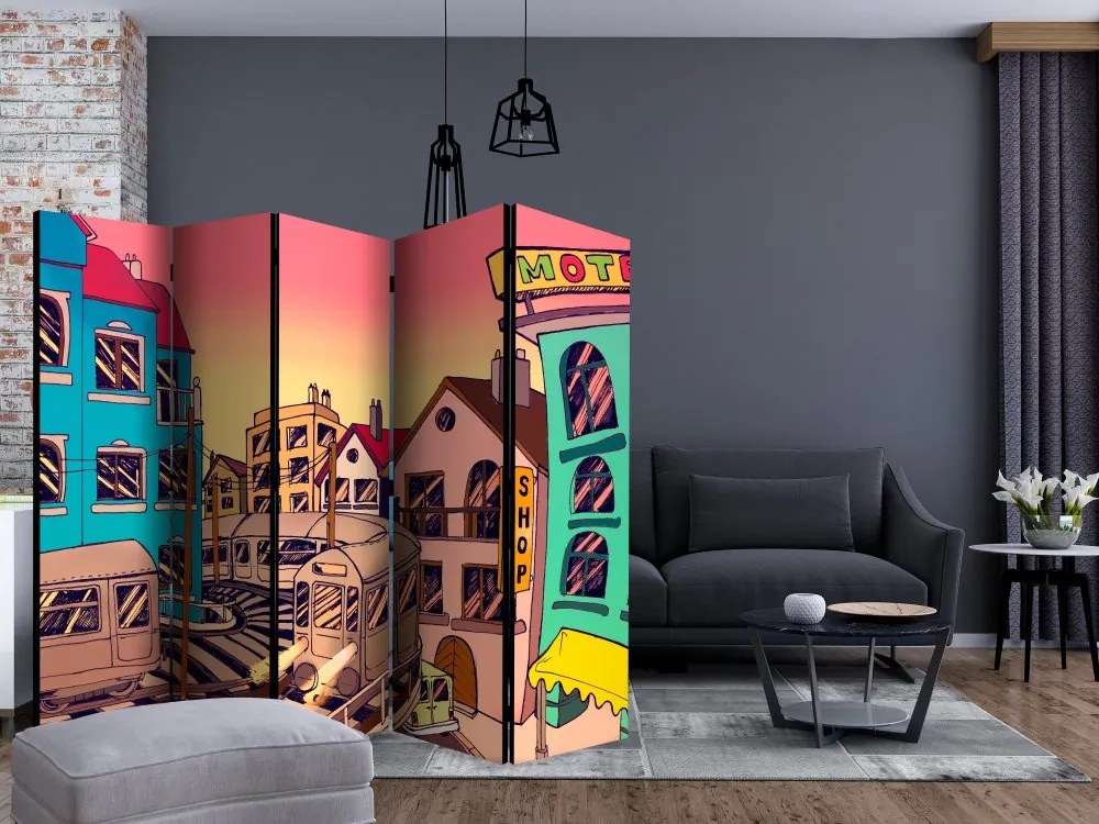 Artgeist Paraván - Morning in a city [Room Dividers]