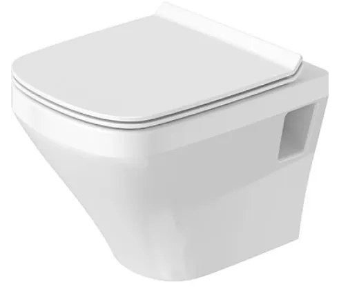 Duravit DuraStyle - Závesné WC Compact, Rimless®, biela 2571090000