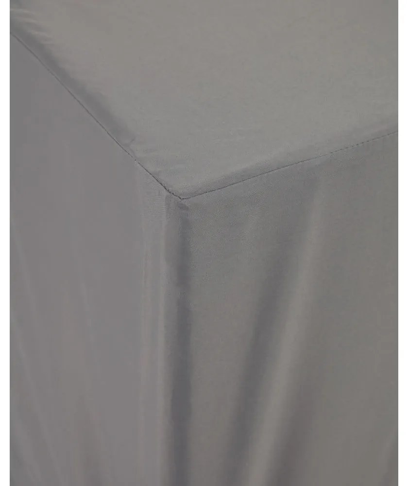 Sivý ochranný obal pre záhradný stôl Kave Home Iria, 110 x 210 cm