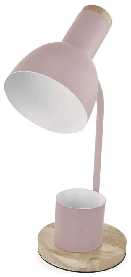 Stolová lampa POPPY 1xE27/25W/230V ružová