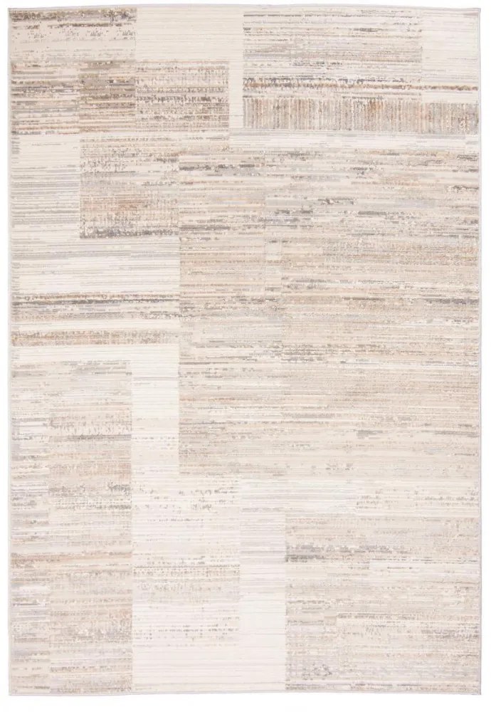 Kusový koberec Vizion krémovo sivý 140x200cm