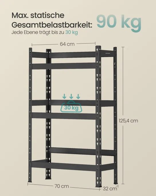 Regál na prepravky GYL001B01