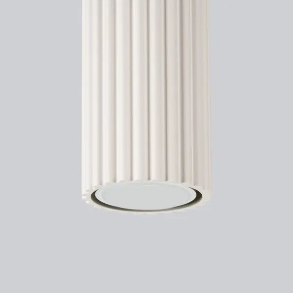 Sollux SL.1588 - Bodové svietidlo KARBON 1xGU10/10W/230V 20 cm krémová