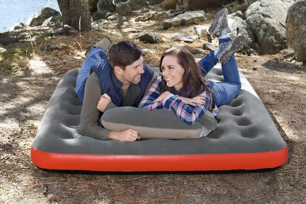 LEAN TOYS Veľká dvojlôžková nafukovačka