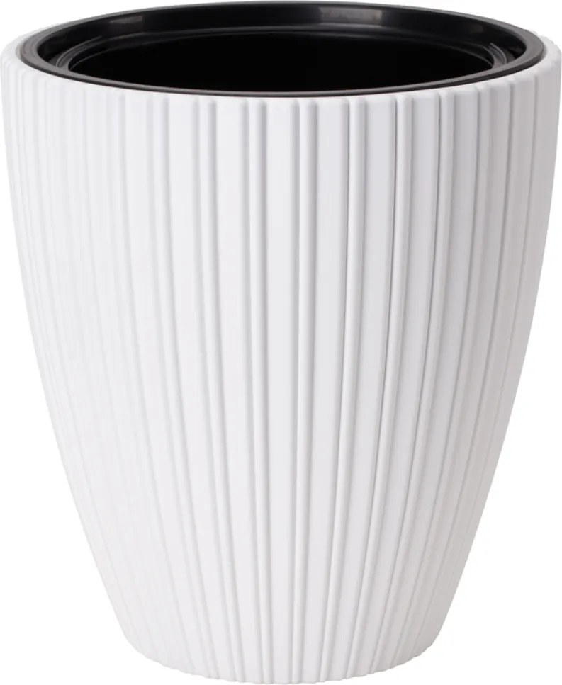 Kvetináč MIKA 300 mm, biely *7804*