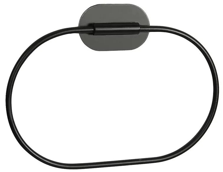 Držiak na toaletný papier Loft čierny