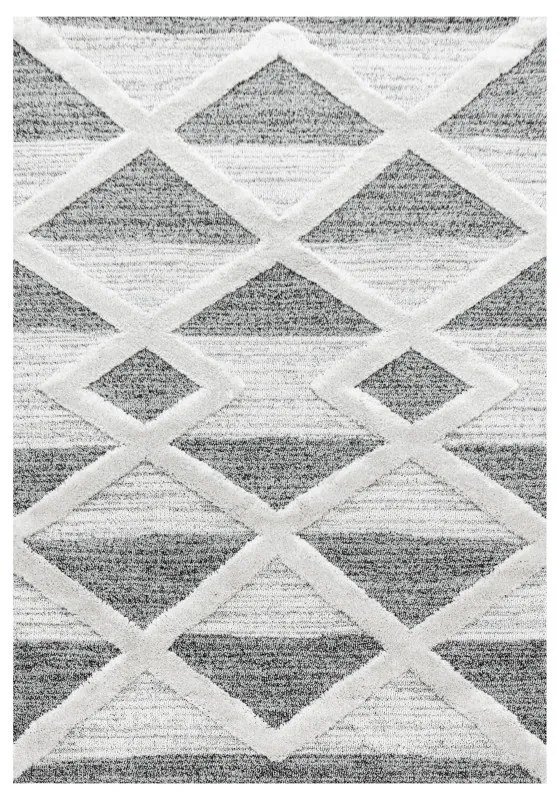 Kusový koberec Pisa 4709 Grey, 80x150, šedá, obývacia izba, Ayyildiz