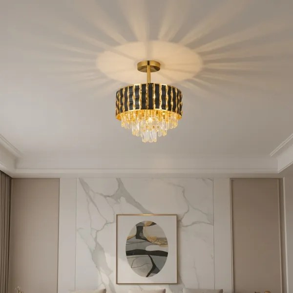 Brilagi - Prisadený luster CRISTAL 5xE14/40W/230V pr. 38 cm