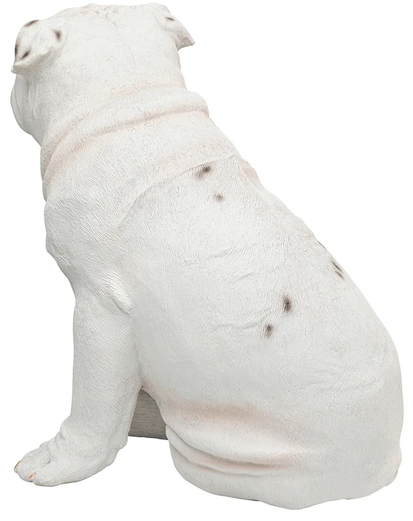 Dog Troy soška biela