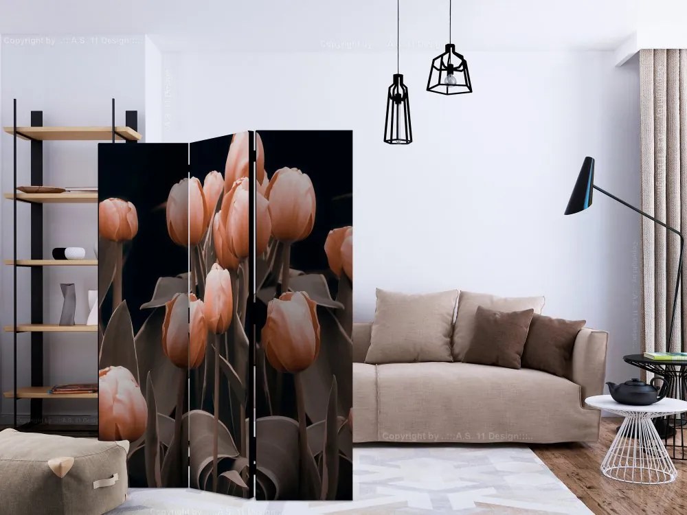 Artgeist Paraván - Ladies among the flowers [Room Dividers]