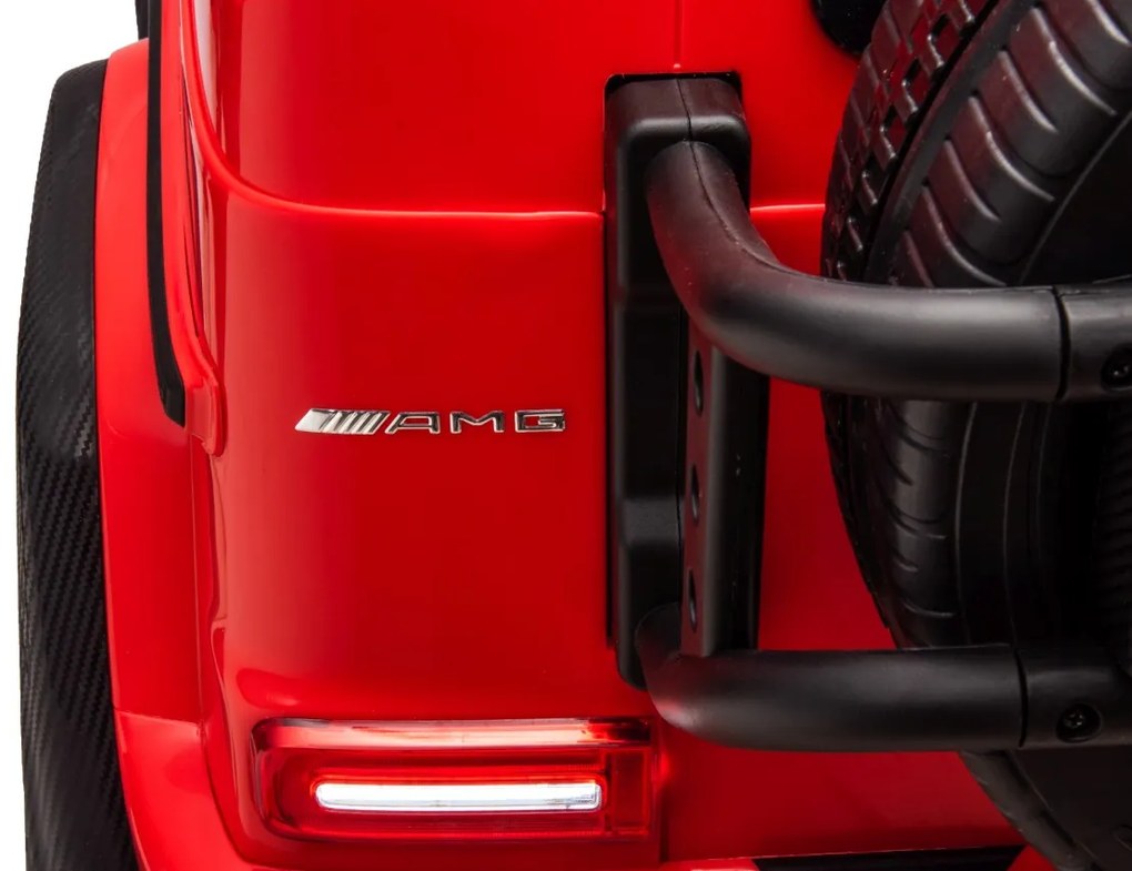 Elektrické autíčko Mercedes G63 AMG 4x200W XXL - červené
