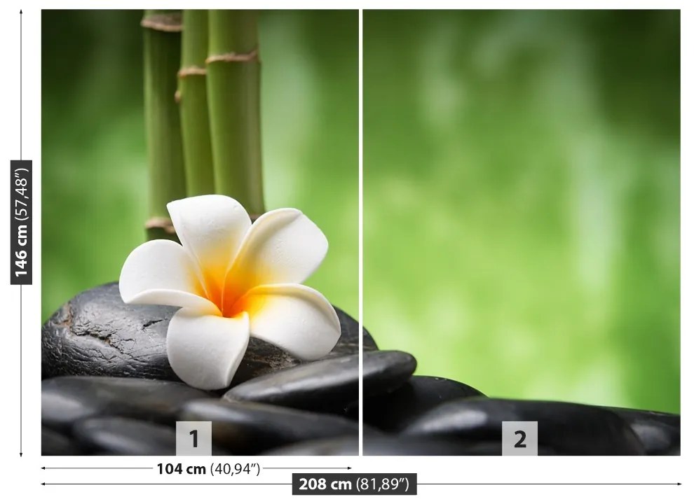 Fototapeta Vliesová Kúpele kvetina 104x70 cm
