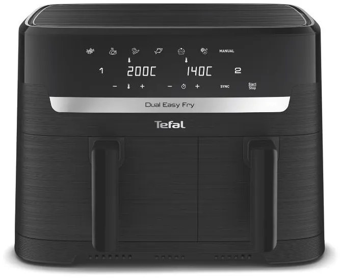 Tefal Teplovzdušná fritéza Dual Easy Fry Essential  (100381608)