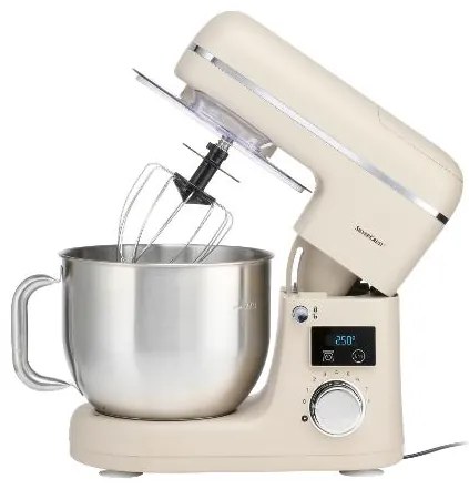Silvercrest® Kitchen Tools Kuchynský robot s váhou, hnedosivý (100380344)