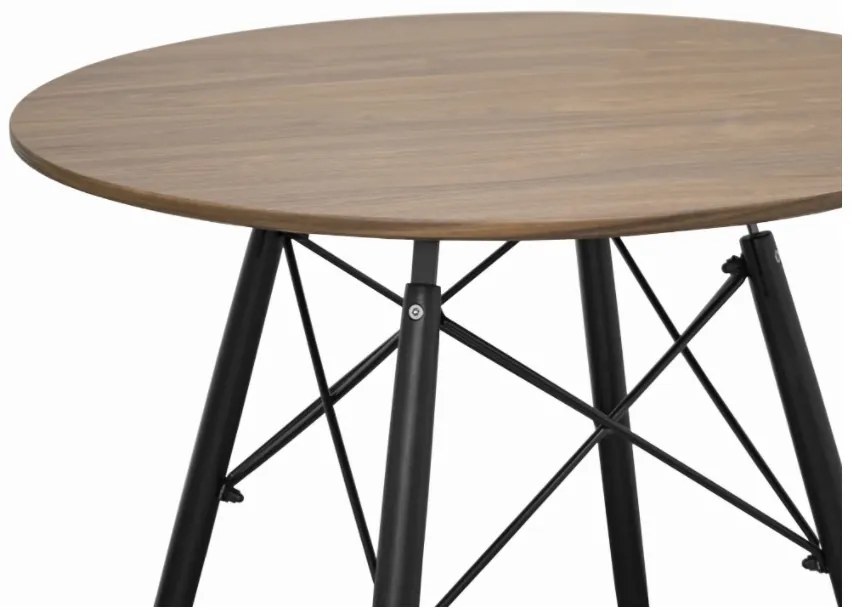 TRENDIE Jedálenský stôl EDDIE 90 cm jaseň