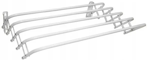 Erga Model 103 super, nástenný rozkladací sušiak bielizne 60,5x9x15 cm, biela, ERG-SEP-10SUSHARSUP60