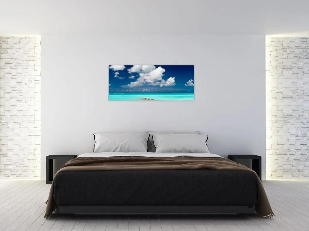 Obraz - Tropická pláž (120x50 cm)