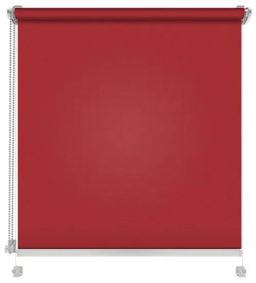 Gario Roleta Mini Standard Štruktúrovaná Červená Šírka: 47 cm, Výška: 150 cm