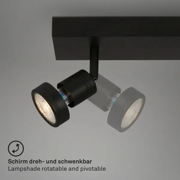 Briloner 2926-025 - LED bodové svietidlo 2xGU10/4,9W/230V