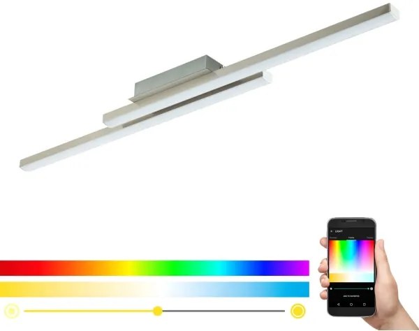 Eglo 97906 - LED RGBW stmievateľný prisadený luster FRAIOLI-C LED/34W/230V