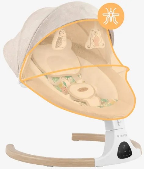 Detské hojdacie kreslo Astrid 35 béžové