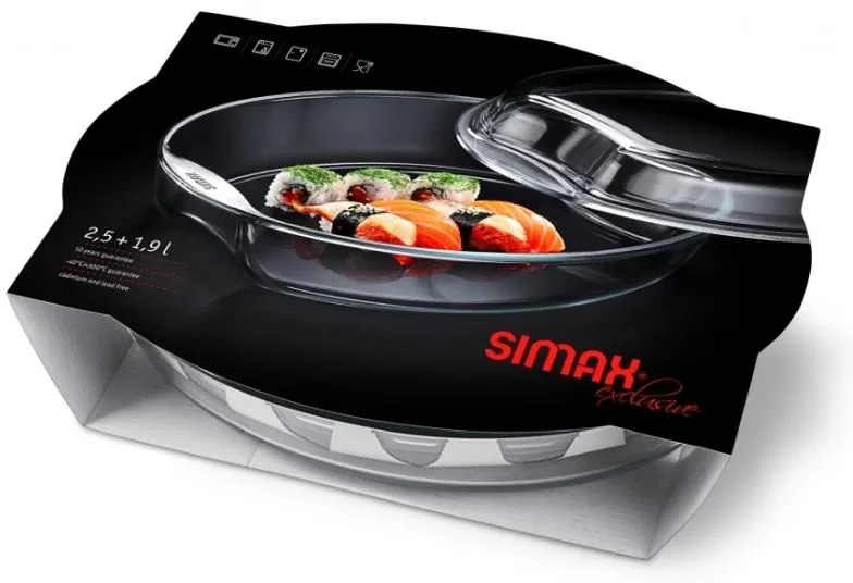 SIMAX SMART TOUCH ZAPEKACIA MISA S POKRIEVKOU 4,4 L (2,5+1,9L)