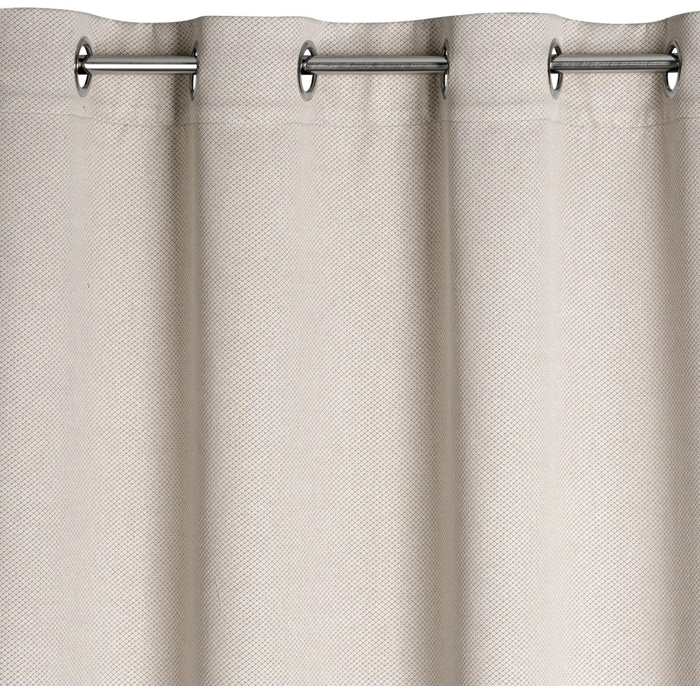 ZATEMŇOVACÍ ZÁVES NA KRÚŽKOCH AMARO 140X250 CM BÉŽOVÁ