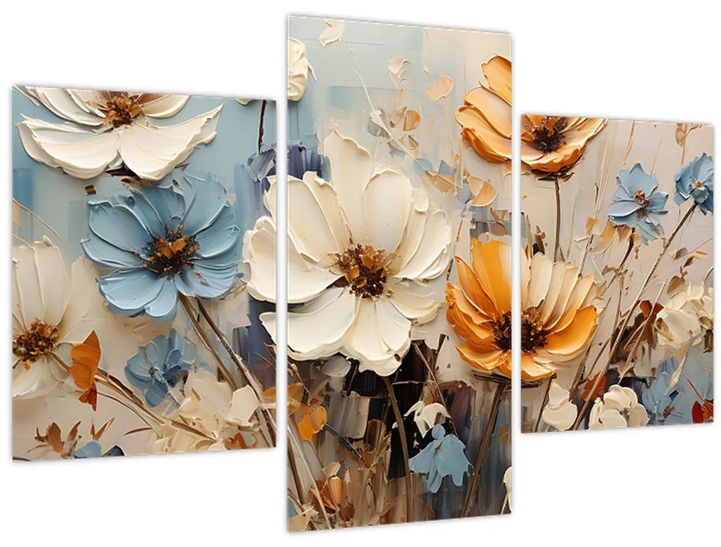 Obraz - Kytica, maľba (90x60 cm)