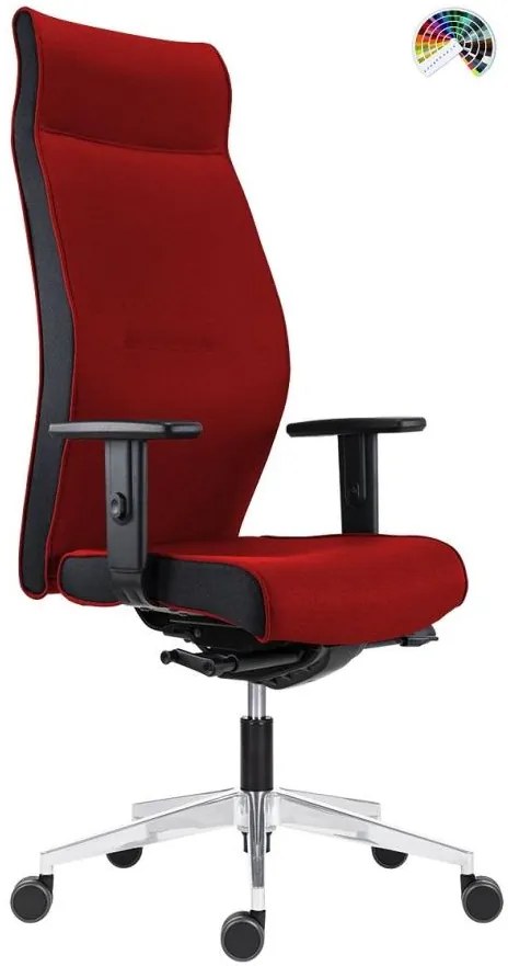 ANTARES Záťažová kancelárska stolička 1824 LEI XXL 24H čalúnenie XTREME