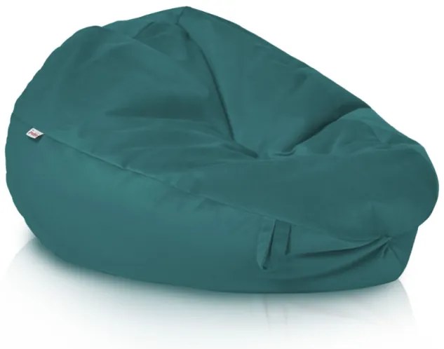 Plyšový sedací vak SAKO modrý